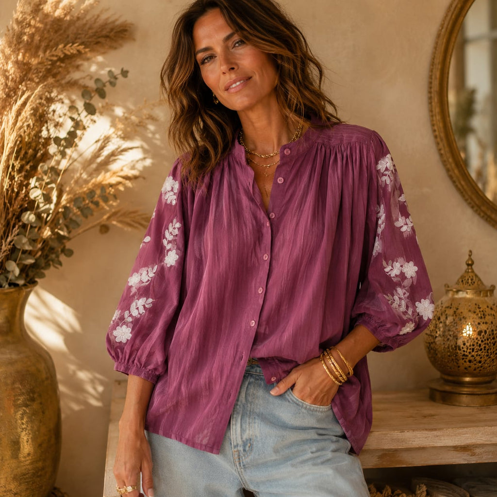 BLOUSE BRODÉÉ