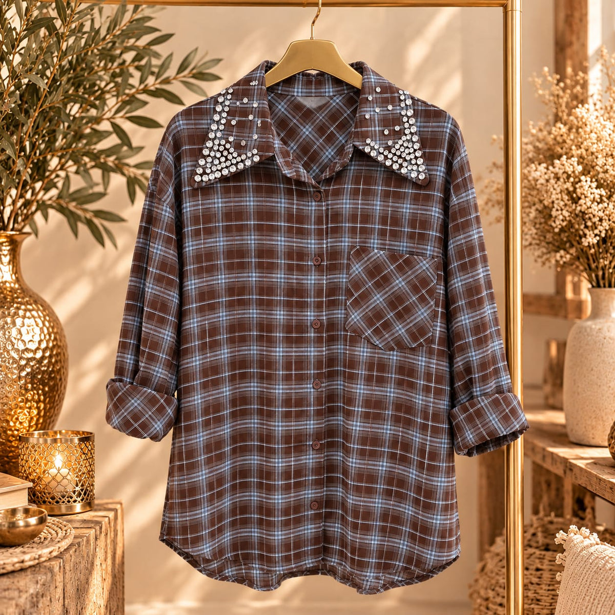 CHEMISE STRASS
