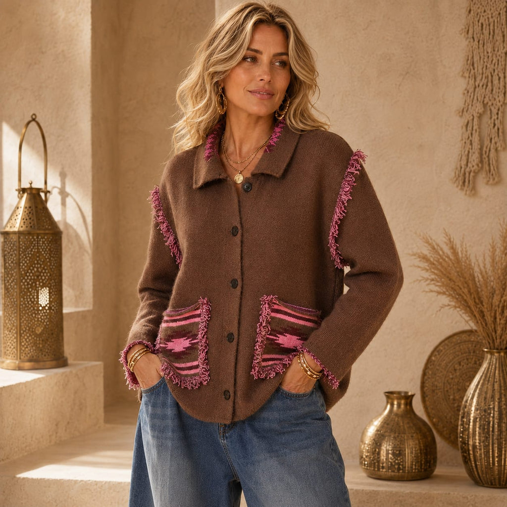 GILET FRANGES