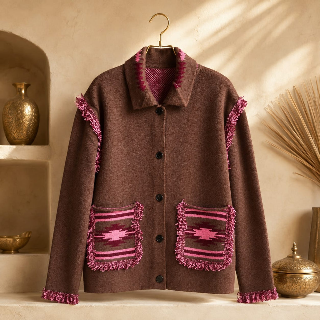 GILET FRANGES