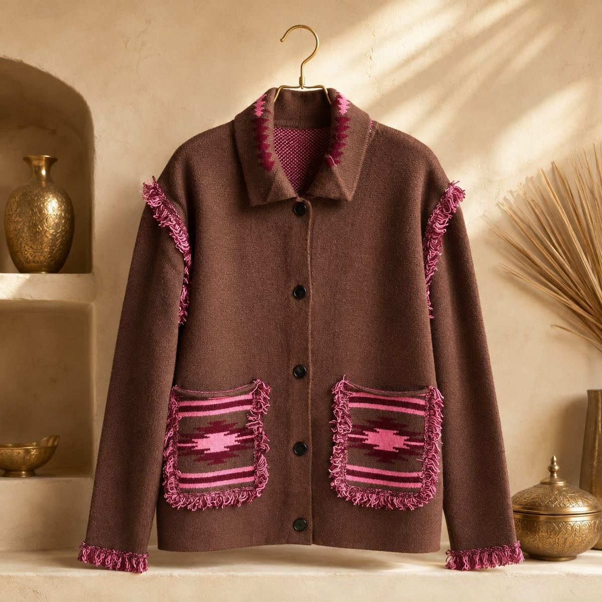 GILET FRANGES