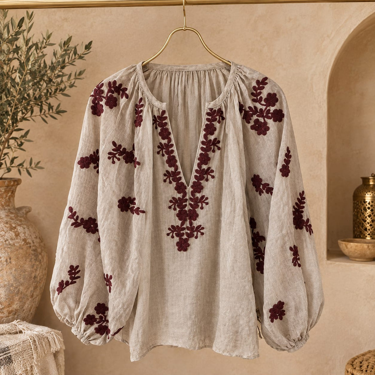 BLOUSE BRODÉE