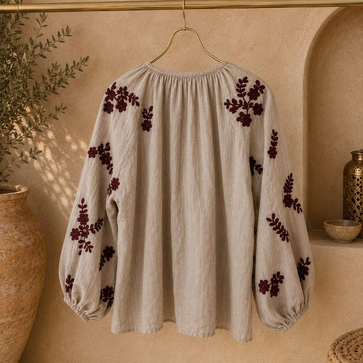 BLOUSE BRODÉE