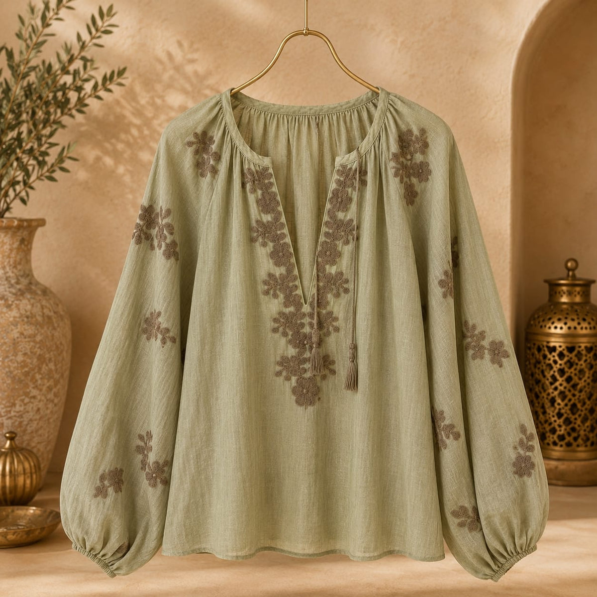 BLOUSE BRODÉE
