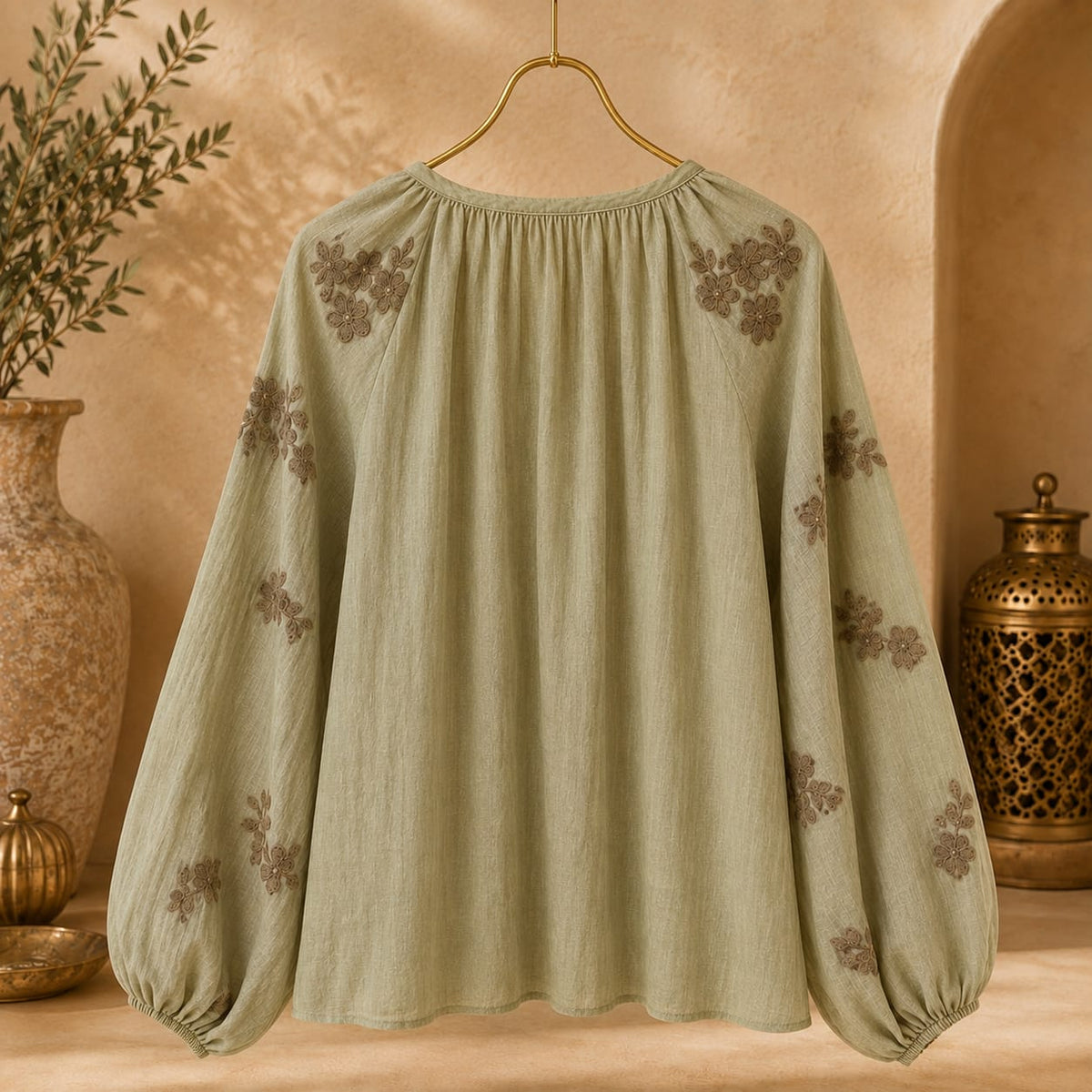 BLOUSE BRODÉE