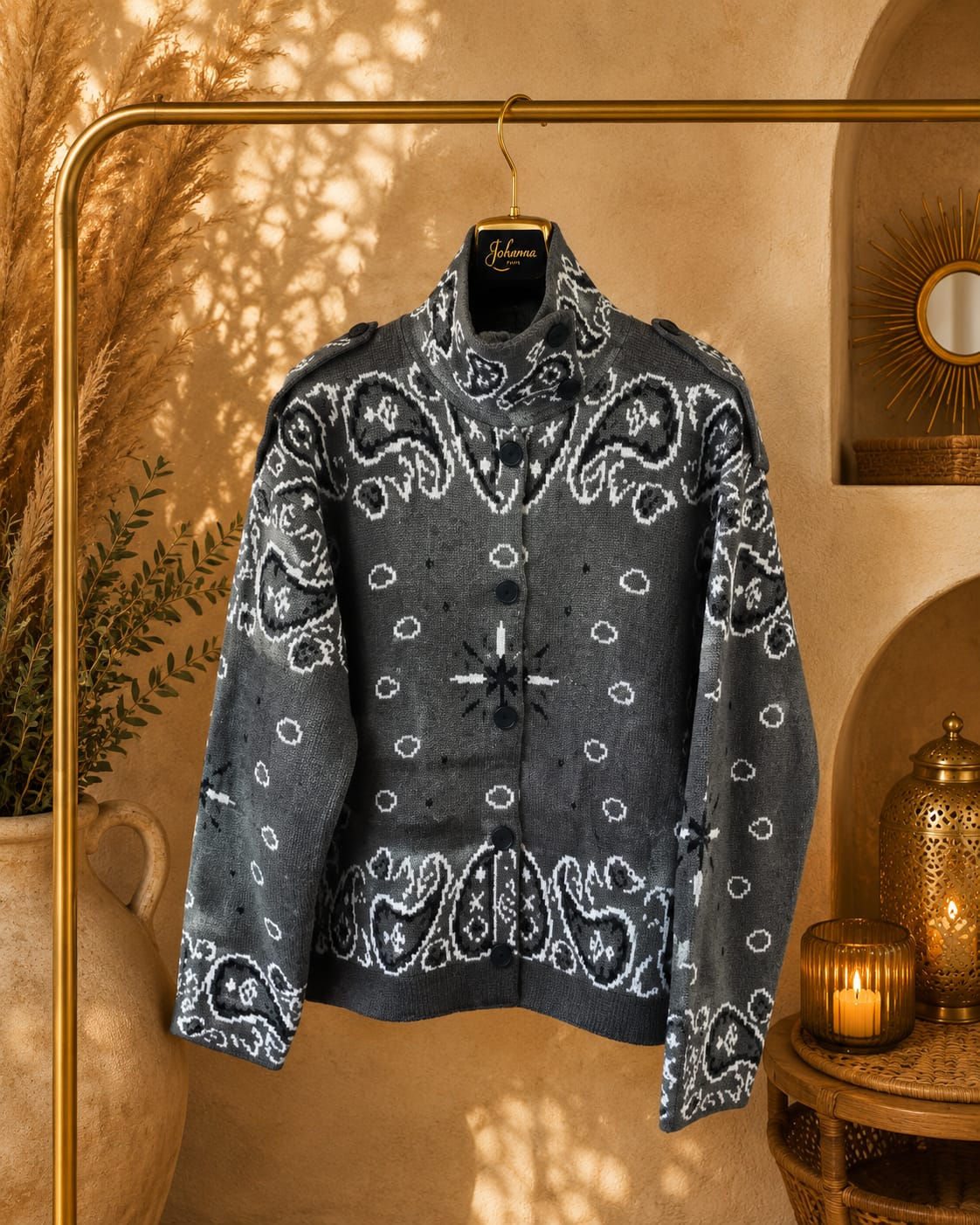 GILET BANDANA