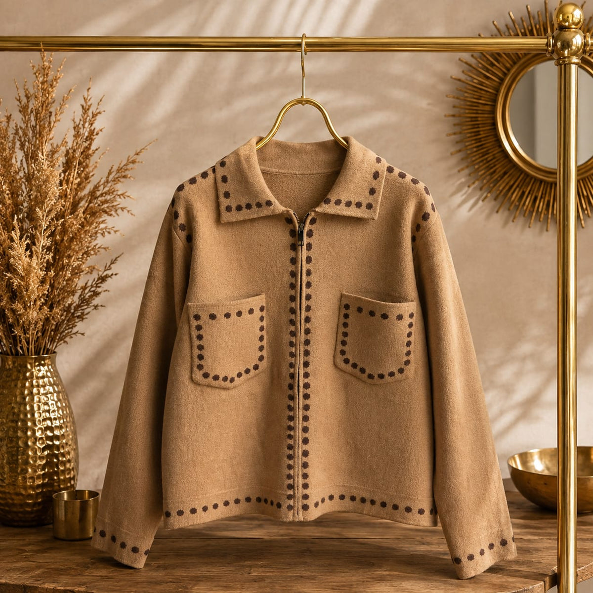 GILET ZIPPÉ