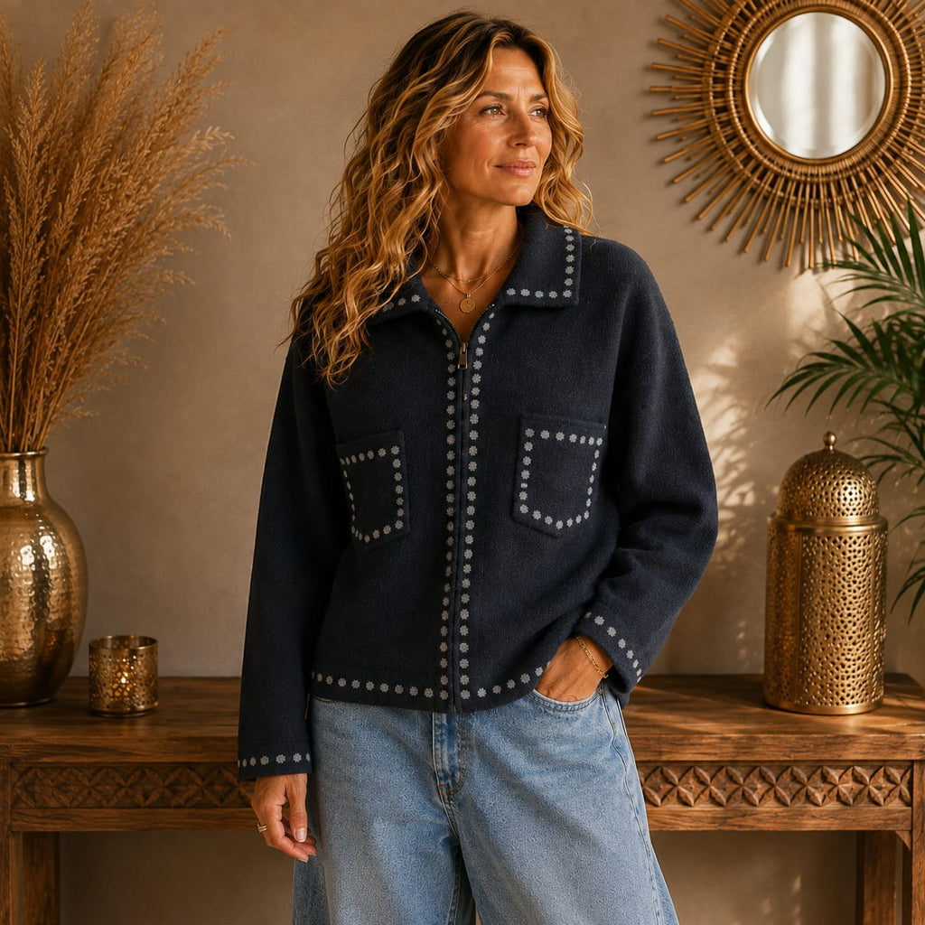 GILET ZIPPÉ