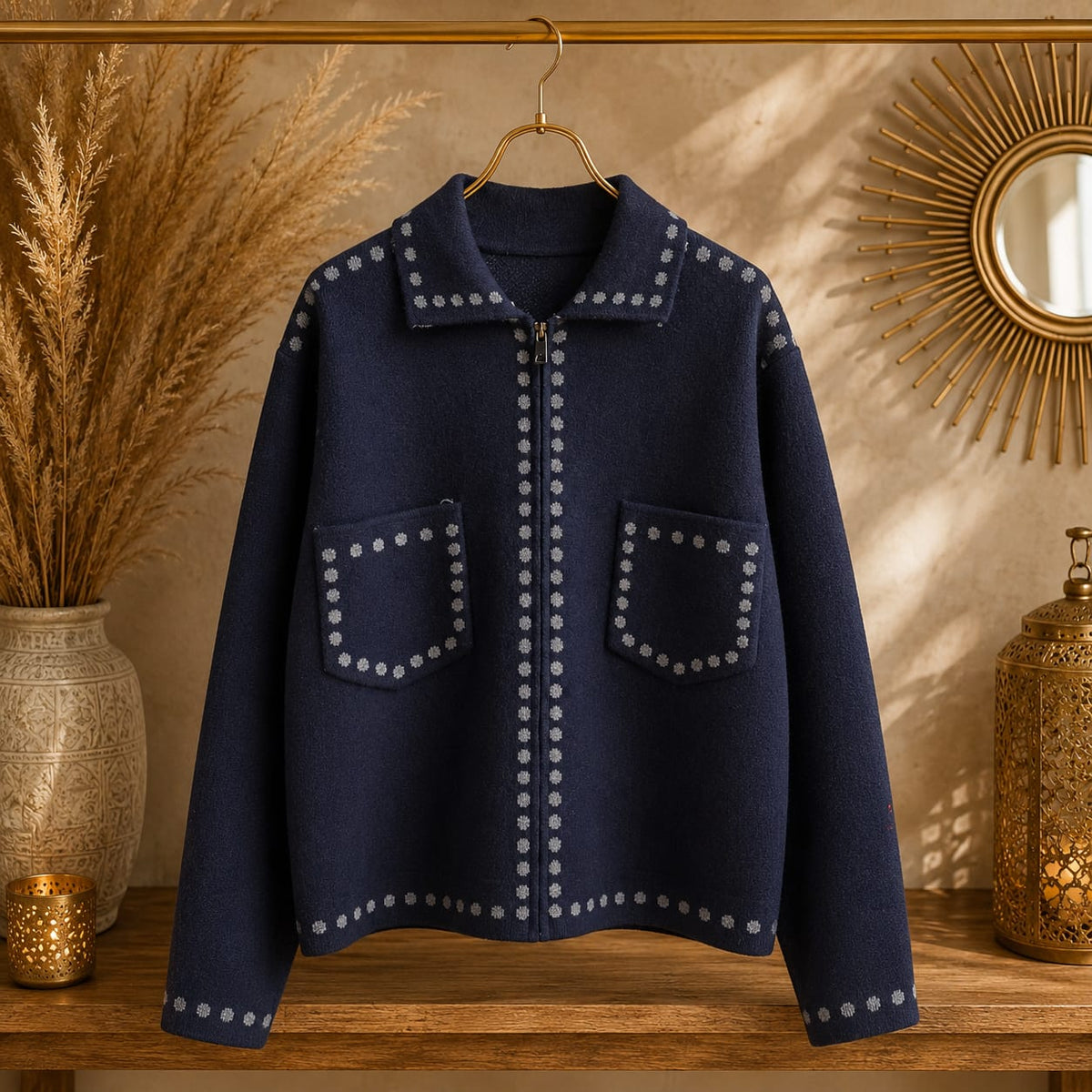 GILET ZIPPÉ