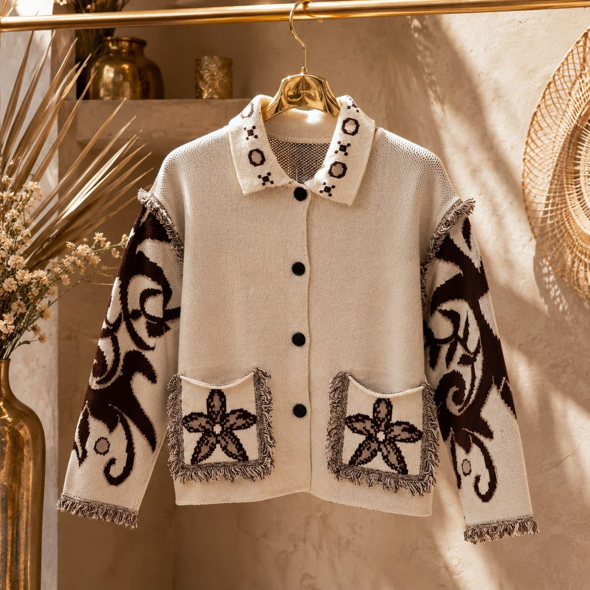 GILET MOTIF