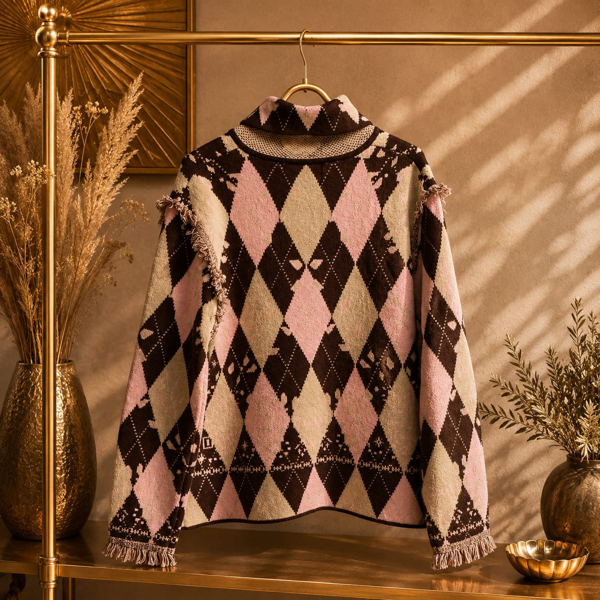 GILET JACQUARD