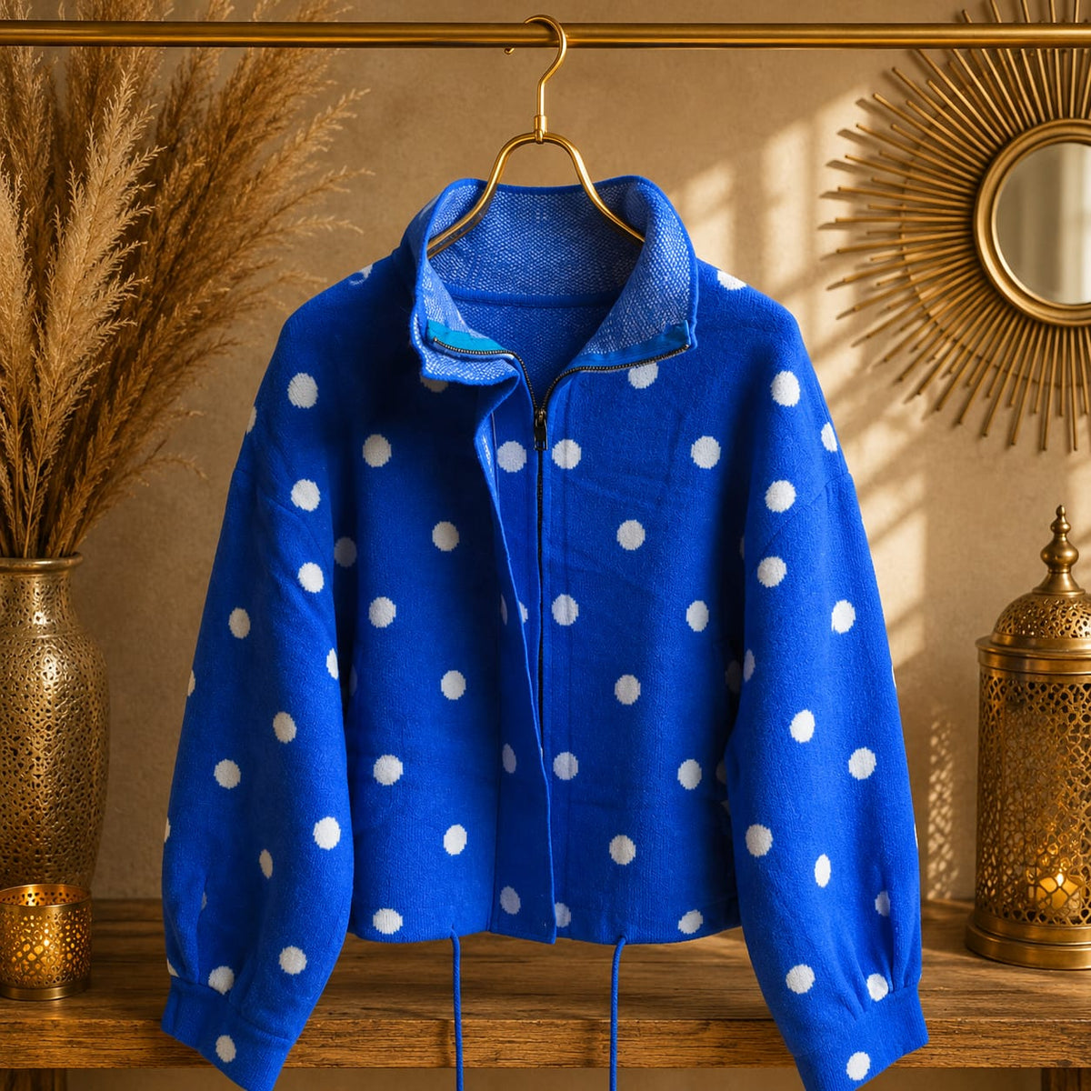 GILET POIS