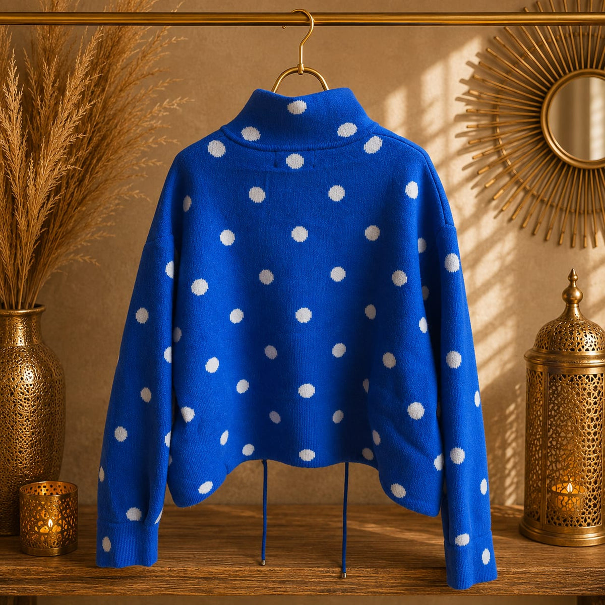 GILET POIS
