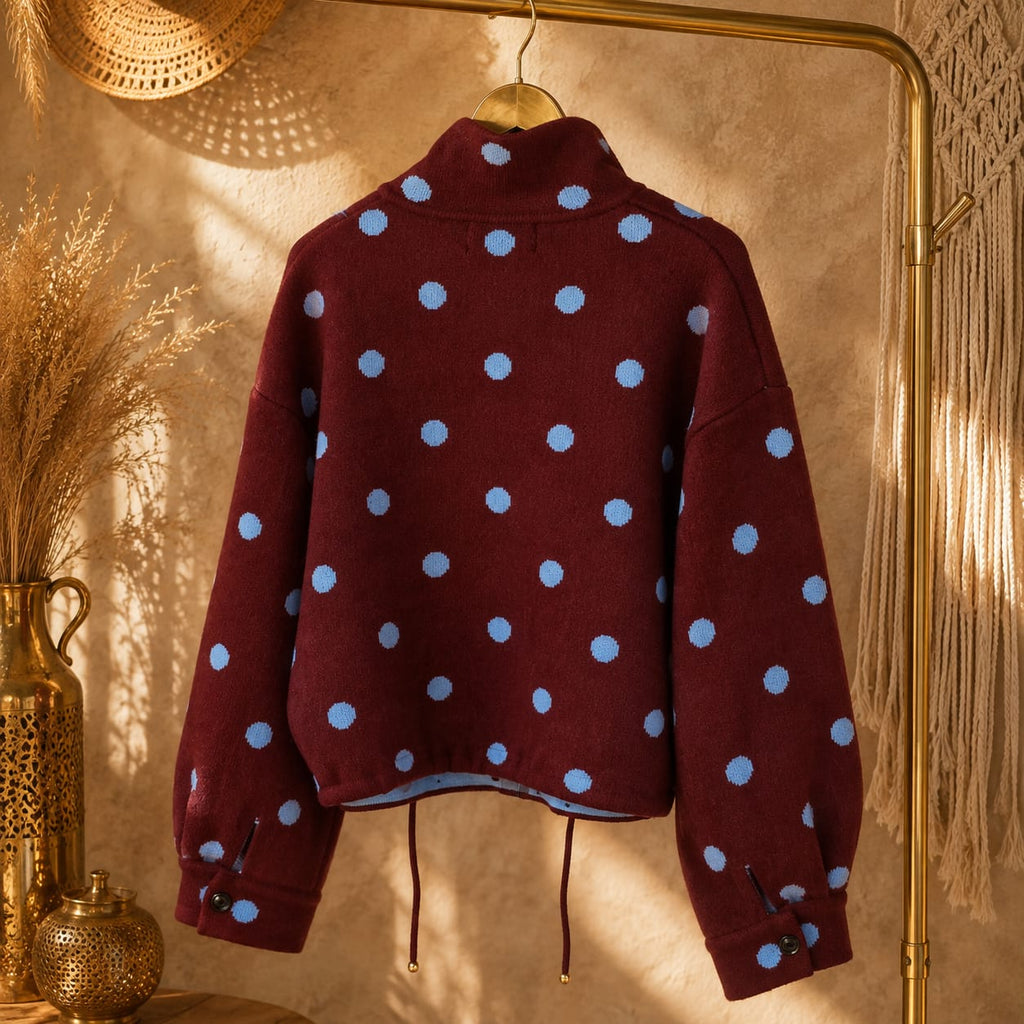 GILET POIS