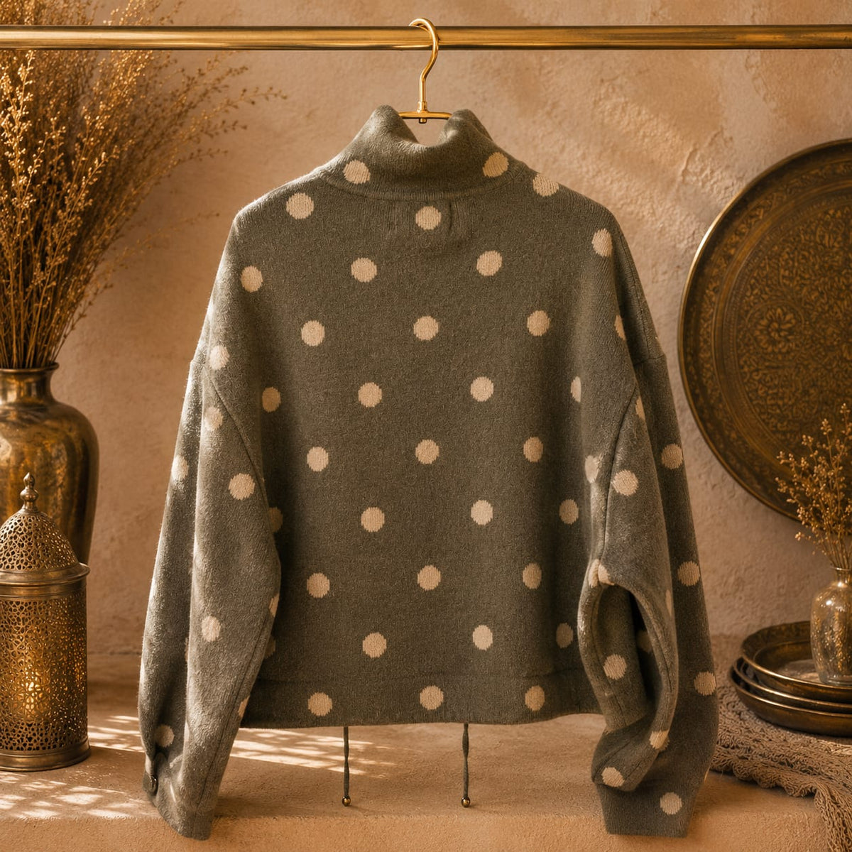 GILET POIS