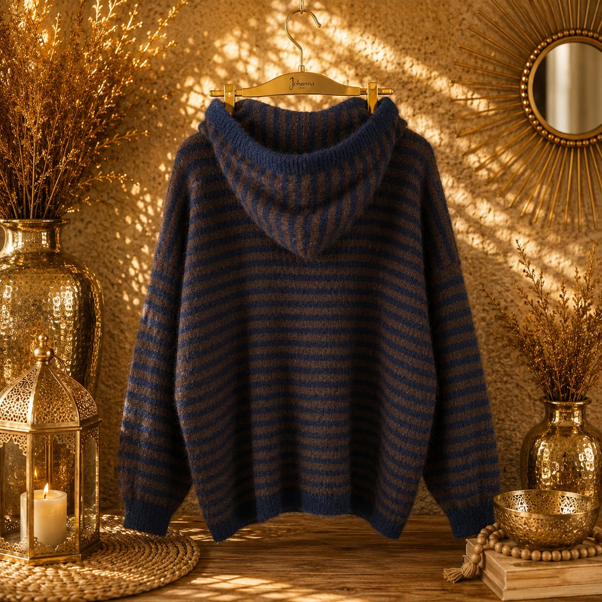 GILET À CAPUCHE