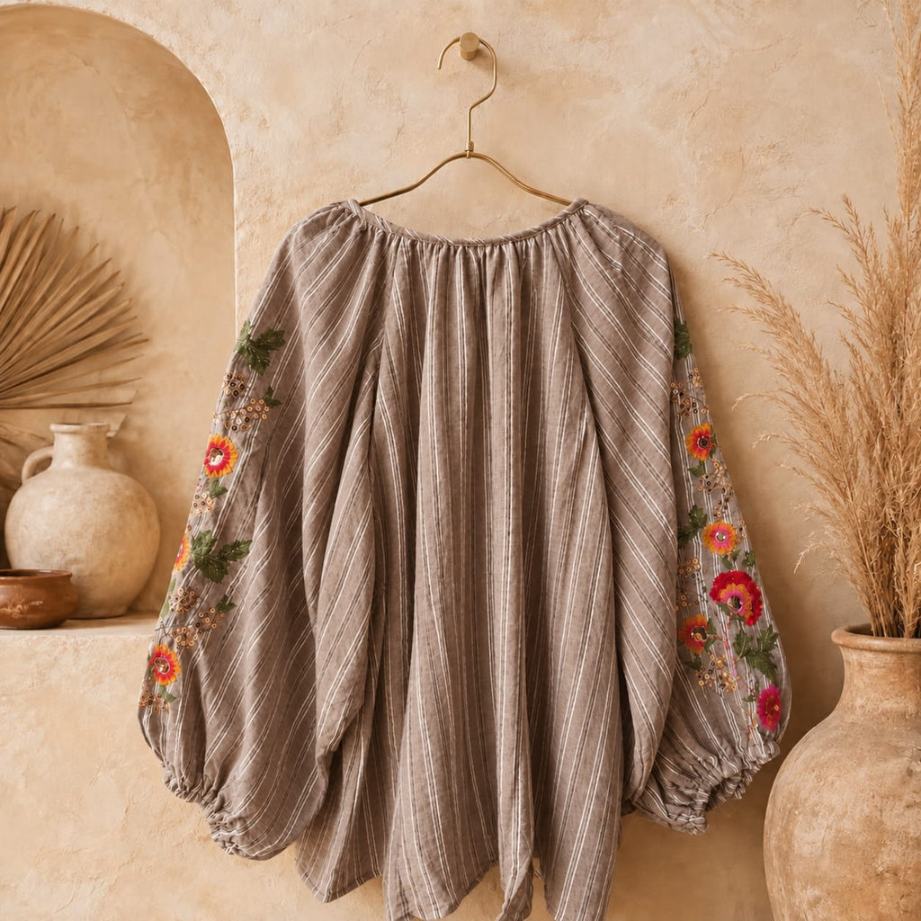 BLOUSE BRODÉE