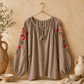 BLOUSE BRODÉE