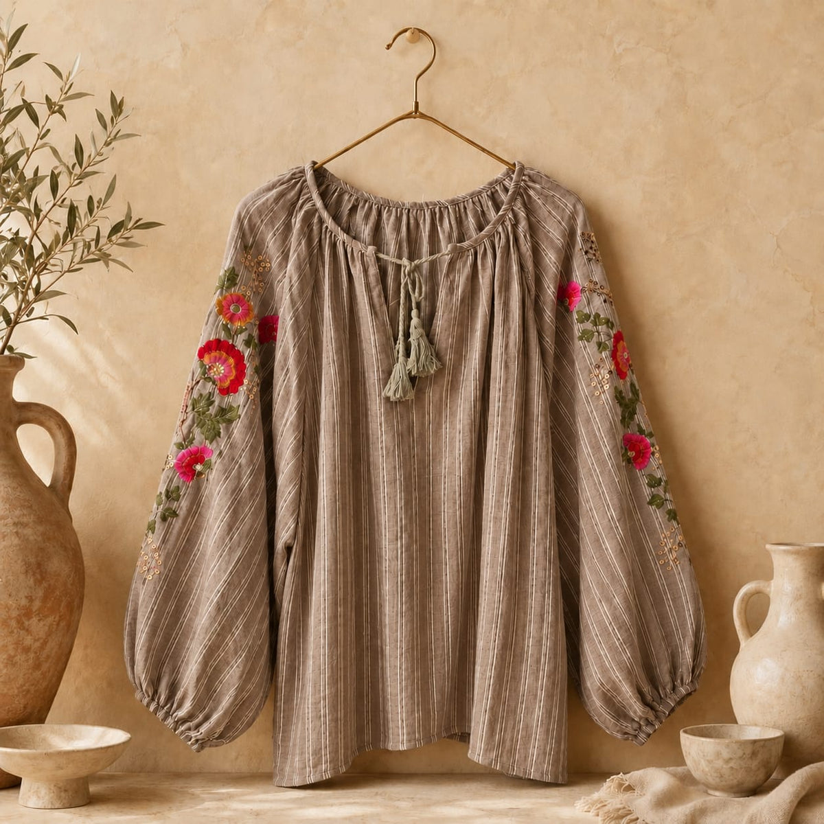 BLOUSE BRODÉE