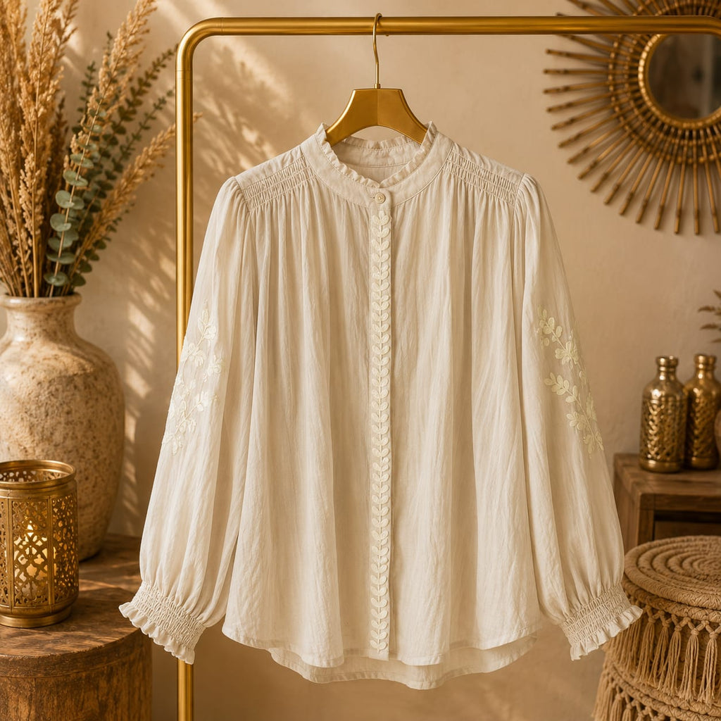 BLOUSE BRODÉE