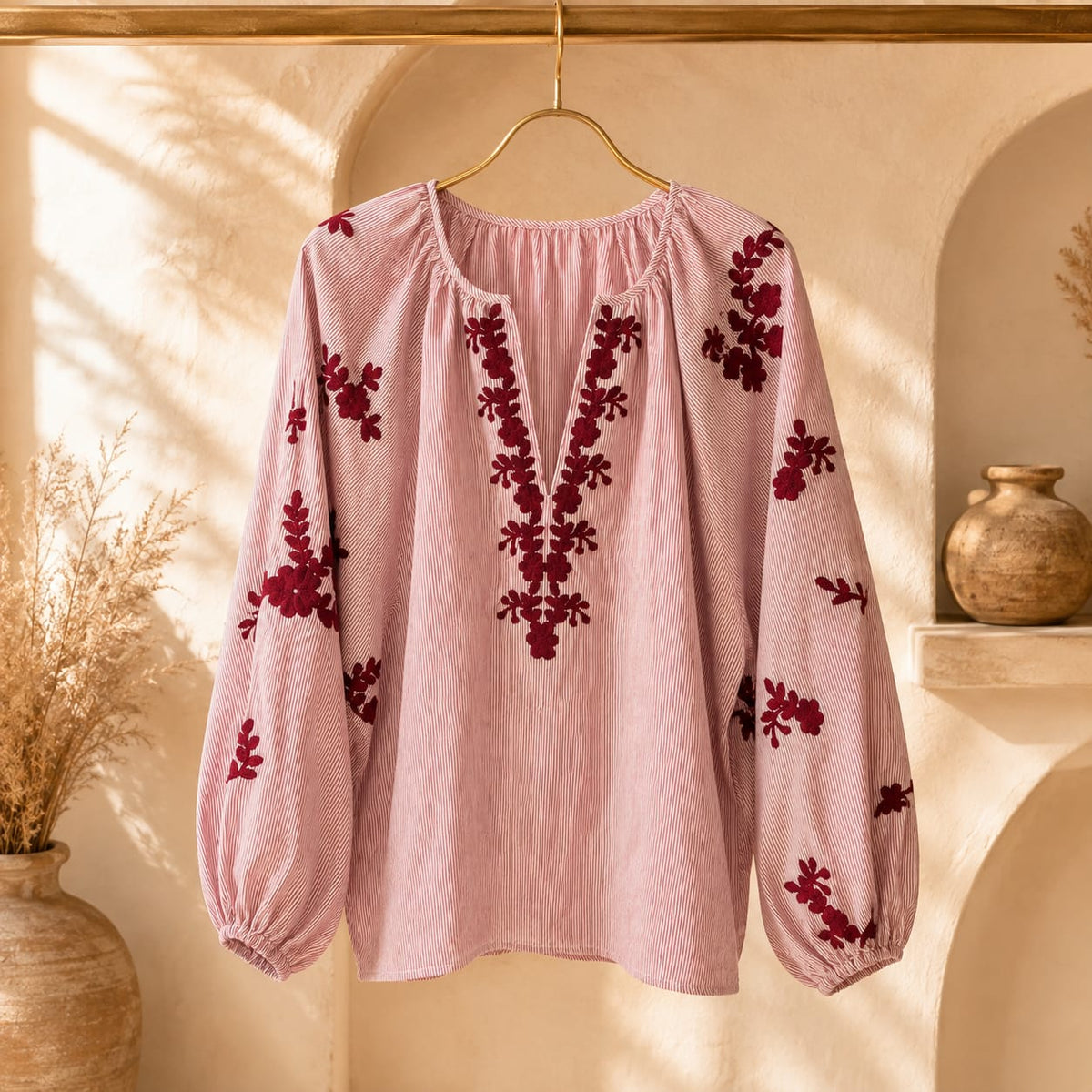 BLOUSE BRODÉE