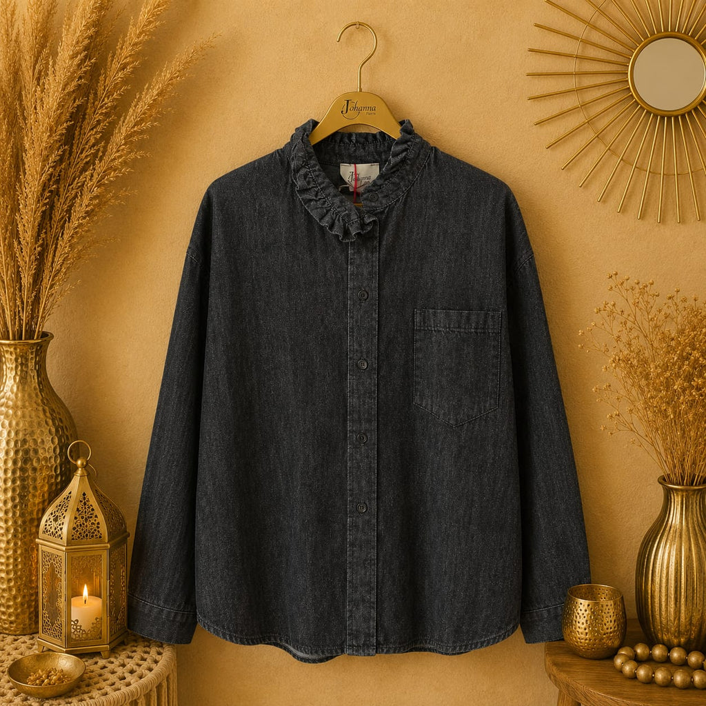 CHEMISE JEAN BRUT