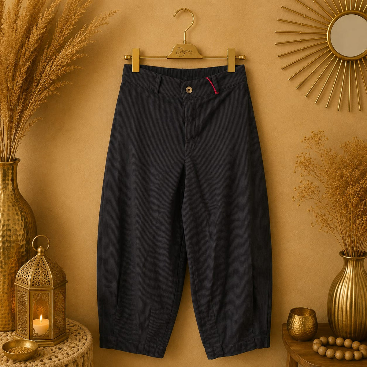 PANTALON RAYÉ BALLON