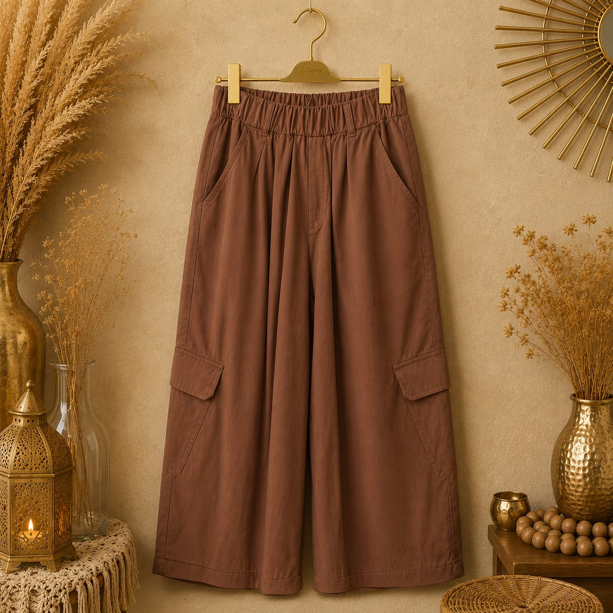 PANTALON LARGE CARGO
