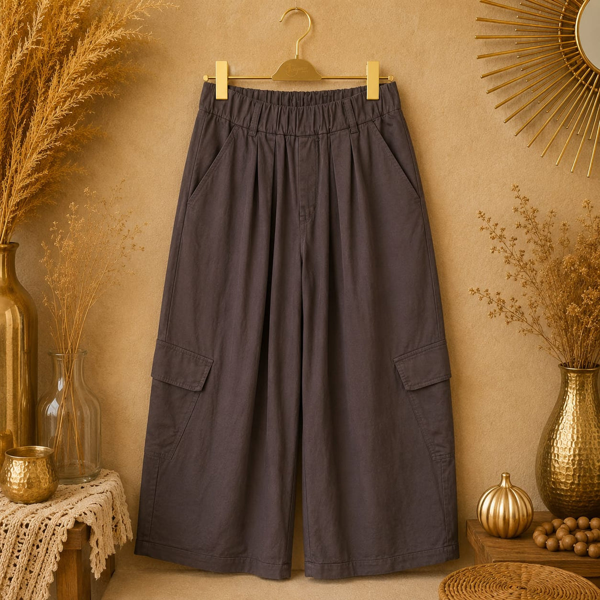 PANTALON LARGE CARGO