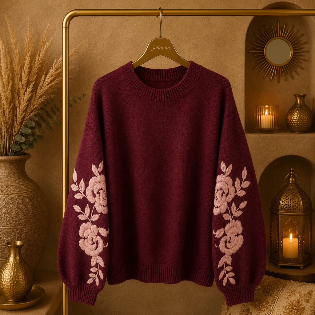 PULL BRODÉ