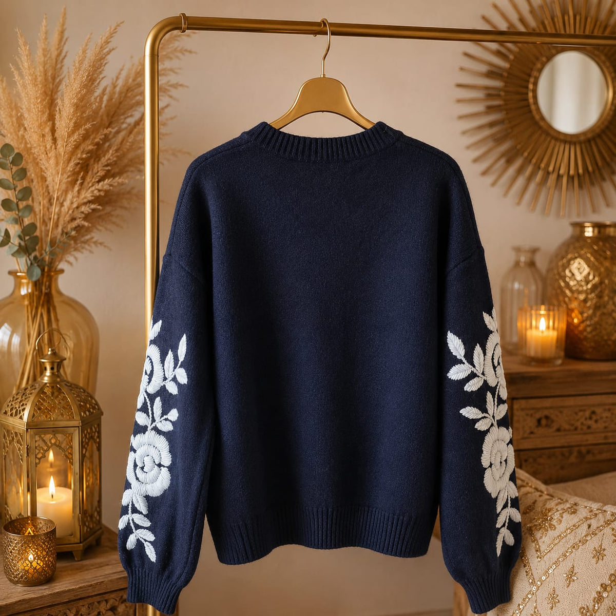 PULL BRODÉ