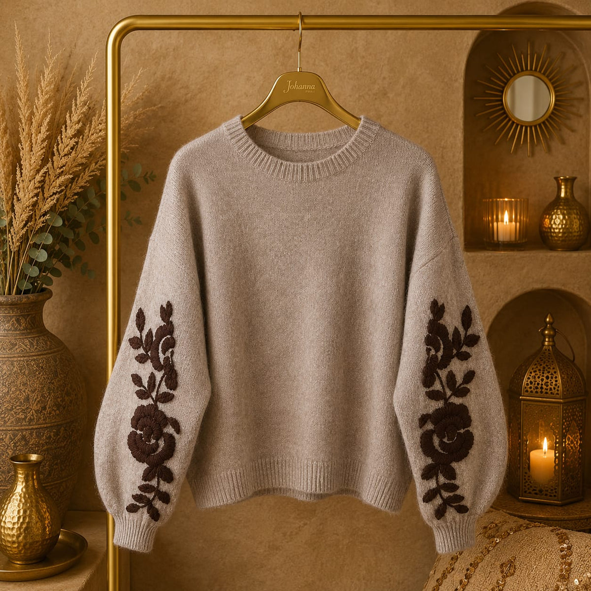 PULL BRODÉ