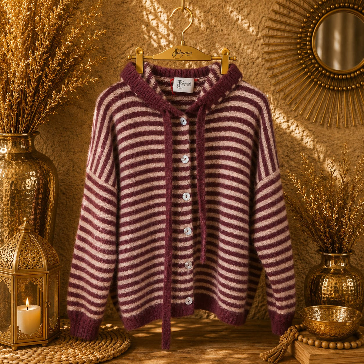 GILET À CAPUCHE